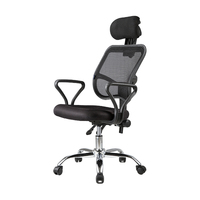 JOHOOFURNITURE Nouvelle chaise de bureau ergonomique de direction, hauteur réglable, roulettes pivotantes, tissu en maille, design moderne, garantie de 3 ans