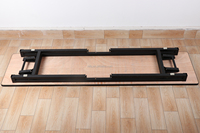 Tables pliantes de banquet rectangulaires en contreplaqué de PVC de 6 pieds