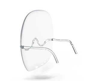 Máscara Protectora Facial Transparente Antivaho EUGENIA, Nueva, en Oferta, Gafas Protectoras Transparentes VUE Shield, Fabricante de Protectores Faciales - Product Image 2