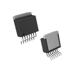 Circuit intégré de gestion de l'alimentation (PMIC) TO 263 8, D2PAK (7 broches + languette), TO 263CA, prix LM2670SX-5.0, circuit intégré en stock, régulateur de tension IC REG B - Product Image 1