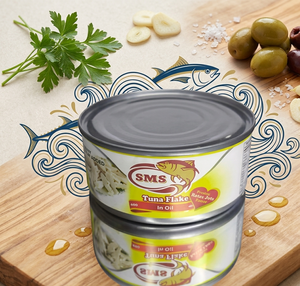 Deliciosas hojuelas de atún en aceite 170gr, ricas en proteínas y omega 3, listas para comer, mariscos de Manado, Indonesia, benefician la salud del corazón y el cerebro. - Product Image 3