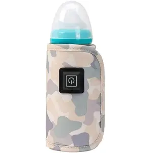Baby Milk Bottle Keep Warm Sleeve Warmer Portable Travel Formula Breast Milk Bottle Warmer Thermostat Bag