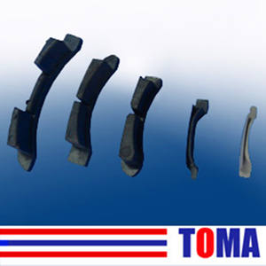 As2047 shanghai Aluminumroller obturateur accessoires pvc côté clip couverture boîte côté rail accessoires - Product Image 3