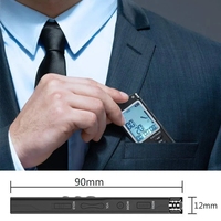 T60 Mini enregistreur vocal numérique professionnel 96 heures Dictaphone enregistreur vocal Audio numérique avec lecteur MP3