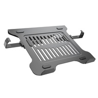 Support VESA pour ordinateur portable, plateau métallique extensible, support de fixation pour ordinateur portable, réglable en hauteur, pliable, portable