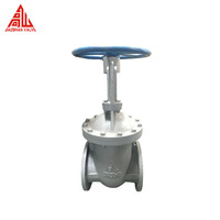 Válvula de Compuerta de Hierro Dúctil Z41T DIN3352 F4 Manual de 8 Pulgadas PN10 PN16 con Vástago Ascendente y Sello de Latón