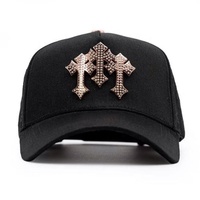 Gorras Barbas de Alta Calidad, Set de Gorras con Logotipo Bordado en 3D, Gorras Deportivas de Béisbol Originales de 5 Paneles