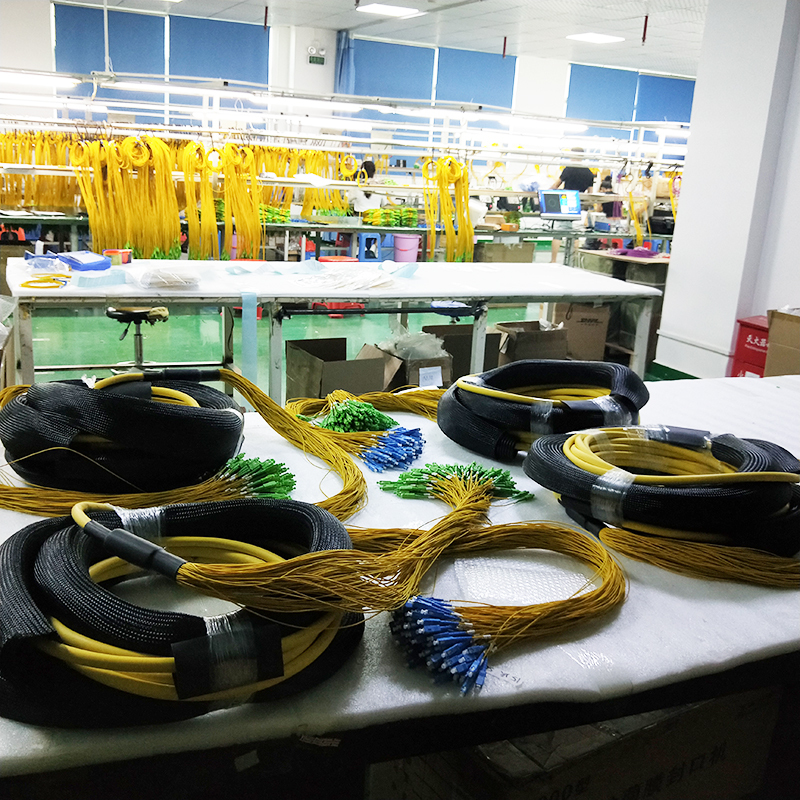 OM3 Multimode Duplex Fiber Optic Patch