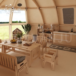 4X6M Customized Portable <strong>Dome</strong> <strong>Tent</strong> for Restaurant Outdoor Dining Glamping - Product Image 6