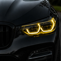 SJC Auto Scheinwerfer-Zubehör CSL RGB Mehrfarbige Chip-DRL-Module für BMW X3 G08 X4 G01 G02 2018-2021 Auto-Lichtzubehör