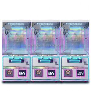 ตู้คีบตุ๊กตาพร้อมเครื่องรับเหรียญและธนบัตร วัสดุโลหะ ขาย - Product Image 1