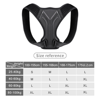 KS-5533 # correcteur de posture réglable orthèse de soutien léger épaule dos éviter orthèse de correction de posture bossu