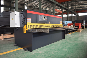 CNC industriel QC12K acier/aluminium tôle Cutter coupe sécurité garde hydraulique cisaille Machine - Product Image 2