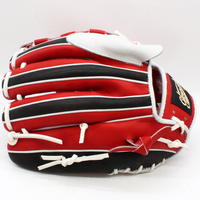 Gants en cuir pour adultes Tailles personnalisées Gants de baseball et softball avec capuche pour la vente en gros