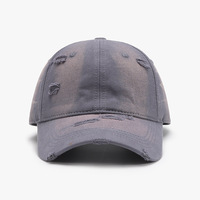 Gorras de Béisbol al por Mayor, Lisas, de Algodón, con Logotipo Personalizado, Gorras de Béisbol Desgastadas