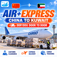 Transitaire et agent maritime aérien Chine-Koweït, livraison express aérienne DDP porte-à-porte, dédouanement