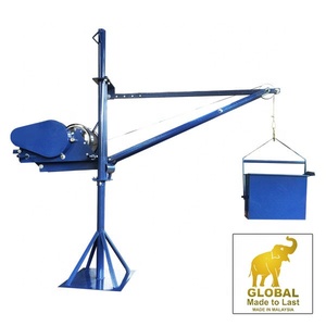 Máquina de elevación de grúa portátil pequeña al por mayor para construcción para trabajos de renovación con componente de motor central - Product Image 2