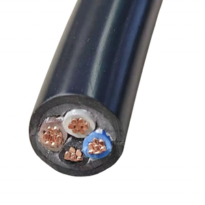 Câble d'alimentation en cuivre NYY 0,6/1 kV 5G10 4G16 3G16 5G25 mm² isolé en PVC pour réseau de distribution souterrain - Product Image 2