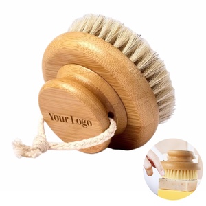 <span class=keywords><strong>Spazzola</strong></span> da Bagno Rotonda con Manico, Setole Naturali, <span class=keywords><strong>Spazzola</strong></span> <span class=keywords><strong>per</strong></span> Doccia <span class=keywords><strong>per</strong></span> Esfoliazione della <span class=keywords><strong>Cellulite</strong></span> e Pelle Più Liscia - Product Image 1