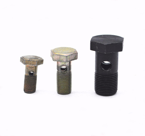 Perno Hexagonal con Orificio para Pasador en el Eje, Perno Ranurado de Acero al Carbono con Cabeza Hexagonal para Uso Industrial - Product Image 2
