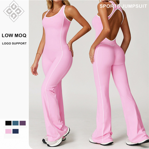 Tuta sportiva donna all'ingrosso abbigliamento Yoga tuta attillata aderente <span class=keywords><strong>femminile</strong></span> Casual palestra set <span class=keywords><strong>Fitness</strong></span> abbigliamento - Product Image 2