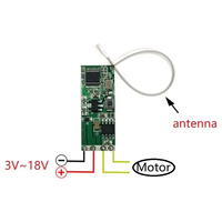Module de commande de moteur DC12V, marche avant et arrière, interrupteur, télécommandes sans fil RF 433Mhz, télécommande électrique, moteur de tige poussoir