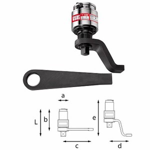 Multiplicador de Torque Usag 6000 Nm, Accionamiento de 1/2 Pulgada, Manual, Grado Profesional, Acero al Cromo Vanadio 828/6000 - Product Image 1