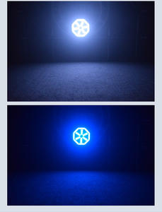 Luz LED giratoria para escenario con forma de molino de viento, cuentas LED de alto brillo, control de sonido, rotación continua, disipación de calor para eventos y espectáculos - Product Image 6