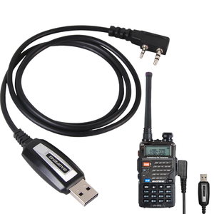 Walkie telsiz USB programlama kablosu Baofeng UV-5R UV-5RA UV-B5 UV-82 BF-888S Kenwood/Portable taşınabilir walkie-talkie - Product Image 1