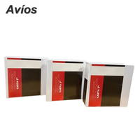 Carpeta de Presentación Tamaño Carta con Anillas en D de 2 Orificios, Carpetas Personalizadas con Logotipo Empresarial, Carpeta de Anillas de PVC para Oficina y Escuela