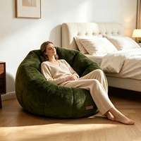 Meistverkaufter Blumenförmiger Komprimierter Sitzsack-Sofa Übergroßer Sitzsack-Sessel