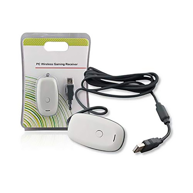 PC Wireless Gaming Receiver for Xbox 360 Wireless Controller USB Receiver Adapter for Xbox360