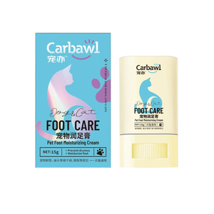 Bálsamo para Patas de Mascotas Portátil de Plástico Más Vendido de Marca Privada OEM, Crema Natural para el Cuidado de las Patas de Perros y Gatos, Cuidado Seguro para las Garras de Mascotas, Hidratante para Patas - Product Image 1