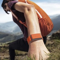 BEEFLYPOWER Bracelet de montre sport en nylon tressé réglable à couverture intégrale pour Amazfit Helio Strap/Strap Pro