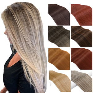 Extensions de cheveux tressés au crochet de 24 pouces, boucles françaises lâches, teintes, double trame, pour tresses <span class=keywords><strong>Expression</strong></span> et Passion Twist - Product Image 1