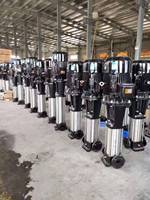 Bomba multietapa trifásica vertical con soporte para selección de modelo 415V y control de frecuencia variable