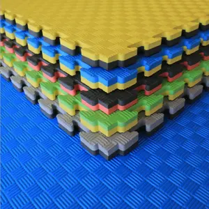 テコンドー畳中古柔道マット卸売格闘技インターロッキングEVAジムマット - Product Image 1