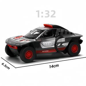 Modèle de voiture miniature en métal authentique sous licence CCA 1:32 aodi RS <span class=keywords><strong>Q</strong></span> <span class=keywords><strong>e</strong></span>-<span class=keywords><strong>tron</strong></span>, modèle de voiture de rallye, jouet, ornement, décoration, modèle d'exposition, artisanat - Product Image 1