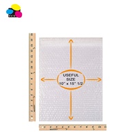 Usine personnalisée, lot de 25 sacs à bulles en gros, prix de gros, 10 x 15,5 pouces, sacs d'emballage auto-scellants, sacs de déménagement, pochettes pour l'envoi postal