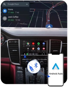 Nouvelle <span class=keywords><strong>interface</strong></span> vidéo multimédia intégrée 2DIN, adaptateur sans fil Carplay Android Auto pour Mercedes-Benz NTG6.0 GLB GLB 180 2020- - Product Image 2