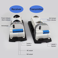Système d'alarme périmétrique de protection domestique du fabricant OEM, détecteur de faisceau infrarouge IP65 ABT-III, portée de détection 0-100m, alarme 110dB