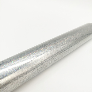 Lámina de PET Holográfica Plateada para Transferencia por Estampación en Caliente, Lámina Láser Opaca de 14 micras para Bronceado en Tela y Cuero - Product Image 3