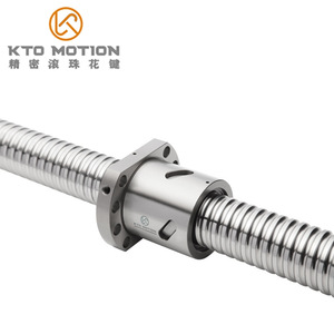 Husillo de Bolas de Precisión KTO MOTION Tipo Brida de Acero C5 para Máquinas Herramienta CNC - Product Image 2
