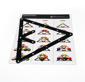 Support de rangement triangulaire pour boules de <span class=keywords><strong>billard</strong></span> 8, 9 ou 10 boules, taille 57,2 mm, pour snooker et <span class=keywords><strong>billard</strong></span> - Product Image 3