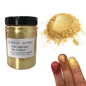 Sephcare Gâteau Alimentaire Colorant Or Comestible Lustre Poussière pour Gâteau Glaçage/Fondant