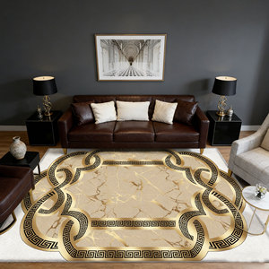 <b>Islamic</b> Prayer Carpet Eco-Friendly Polyester 6mm Pile Height Non-Slip Silicone Backing Novelty Pattern Home & Commercial Use - Product Image 1