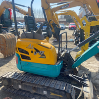 Miniexcavadora Usada Original de Japón para U15, U17, U20S, 2022, Bomba Hidráulica Completa, Motor, Caja de Cambios, Alta Eficiencia