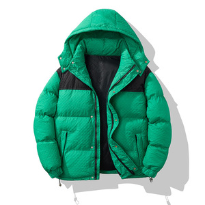 2024 hiver <span class=keywords><strong>orignal</strong></span> recadrée doudoune manteau coton hommes à capuche 4Xl grande <span class=keywords><strong>taille</strong></span> surdimensionné Streetwearvestes pour hommes vêtements - Product Image 4