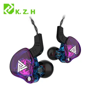 A Hot Selling AK6 EDX Pro 1DD Dynamic Earphones HIFI Bass Earbuds Audio Noise Camcelling Gaming Headset Wired Earphone