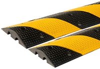 Attaches de vitesse en caoutchouc de capacité de charge de 22000lb 40 pouces de long pour l'allée de circulation en béton asphalté pour l'utilisation sur route